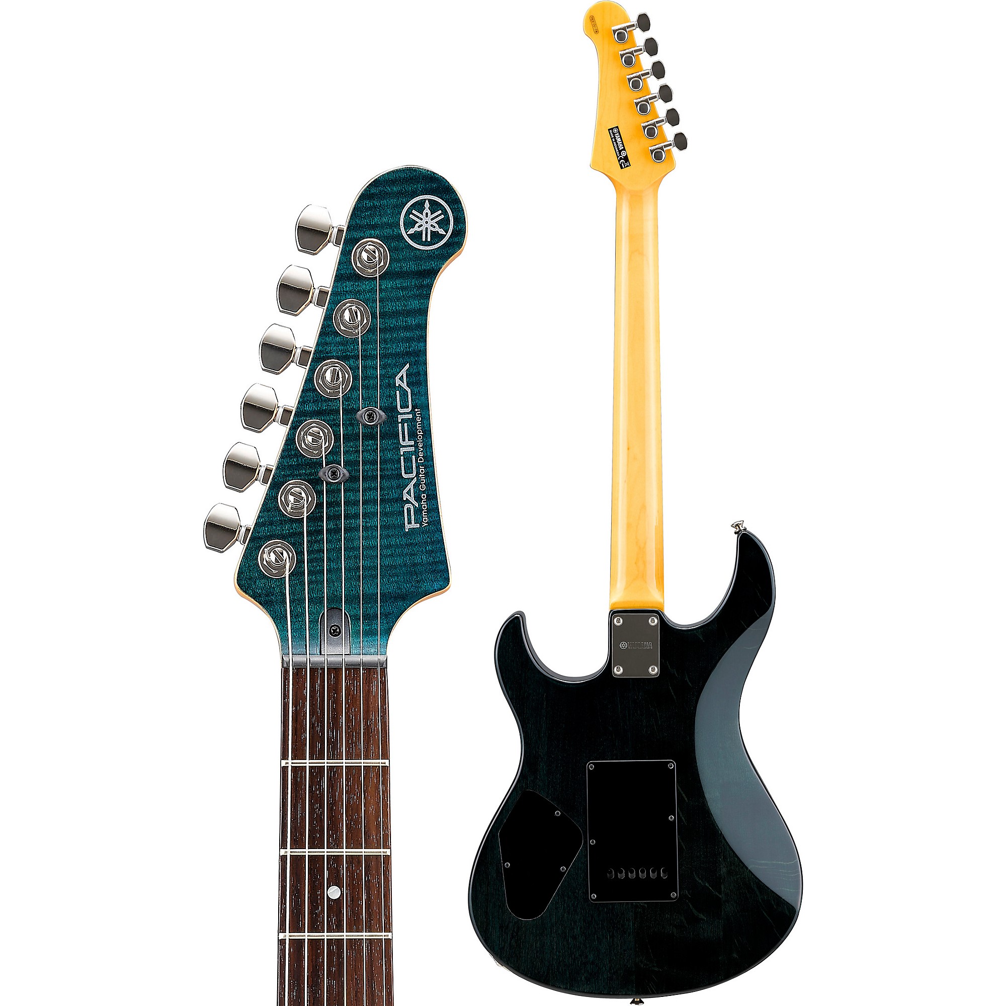 Yamaha Pacifica PAC612VIIFM Flame Maple Electric Guitar Indigo