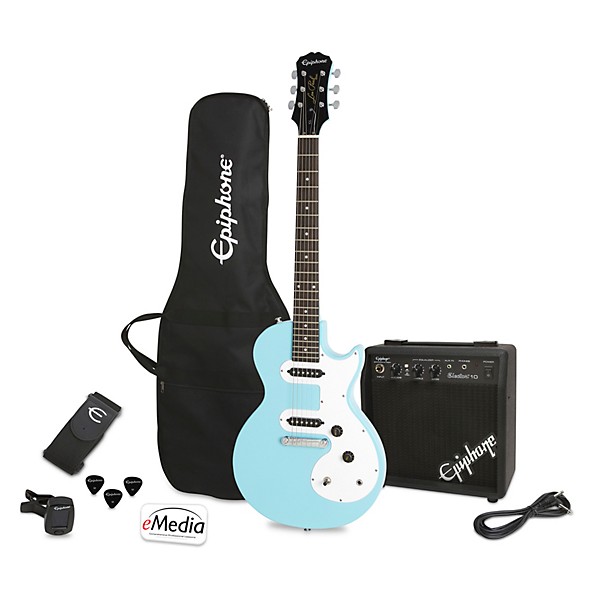 Epiphone Les Paul SL Player Pack Pacific Blue | Guitar Center