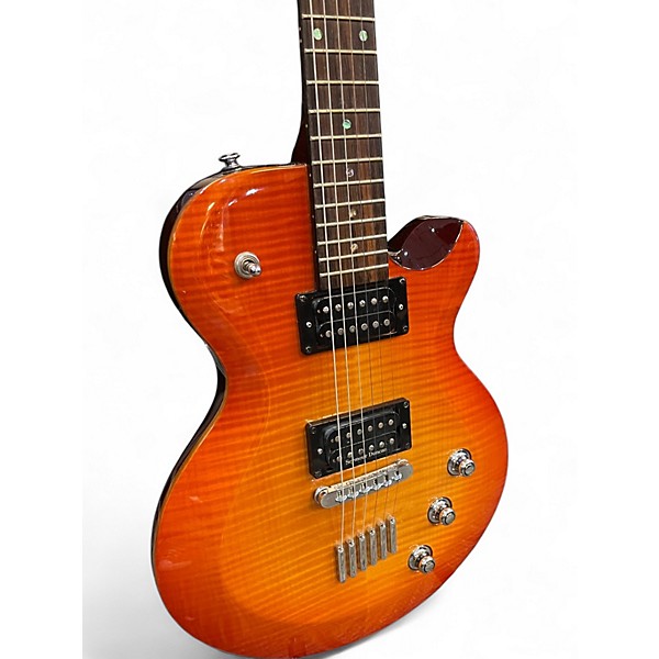 Used Yamaha aes620 Amber Solid Body Electric Guitar Amber | Guitar