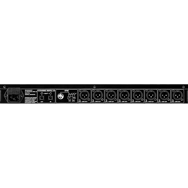 Open Box Behringer ADA8000 Ultragain Pro-8 A/D/A Converter