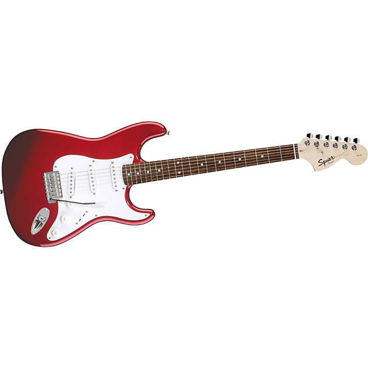 Squier Affinity Series Stratocaster Electric Guitar Metallic Red
