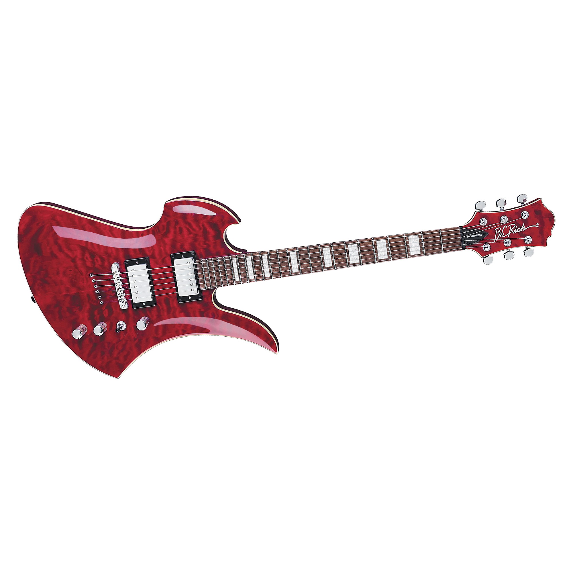 Open Box B.C. Rich Masterpiece Mockingbird Electric Guitar