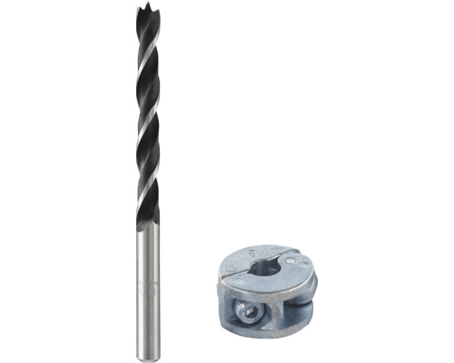 Burghiu dibluri lemn Wolfcraft Ø6mm cu opritor de adâncime | HORNBACH