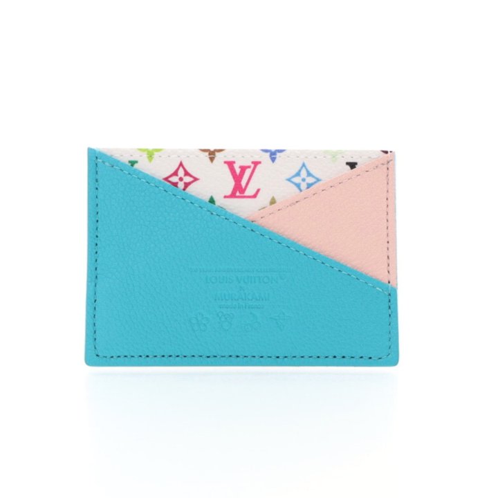 Louis Vuitton x Takashi Murakami Criss-Cross Card Holder - Luxe Du