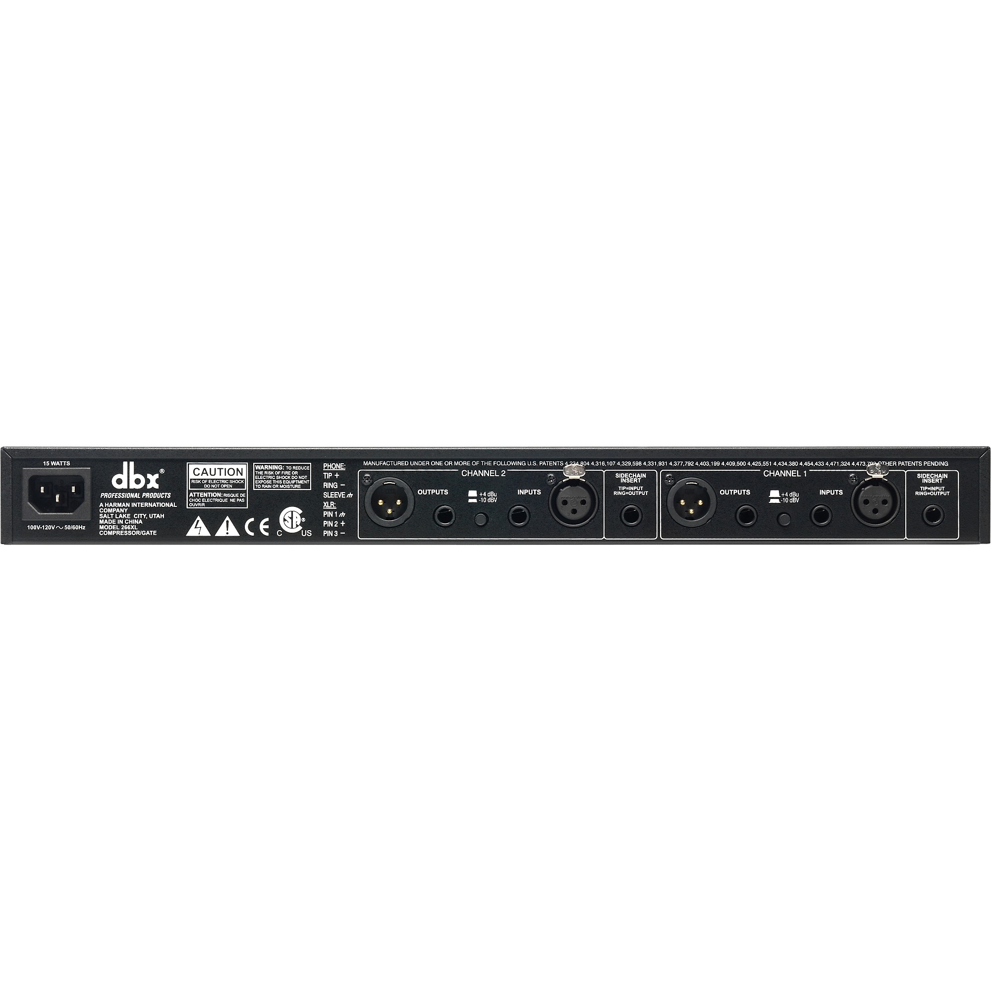 dbx 266xs Compressor/Gate | Music & Arts