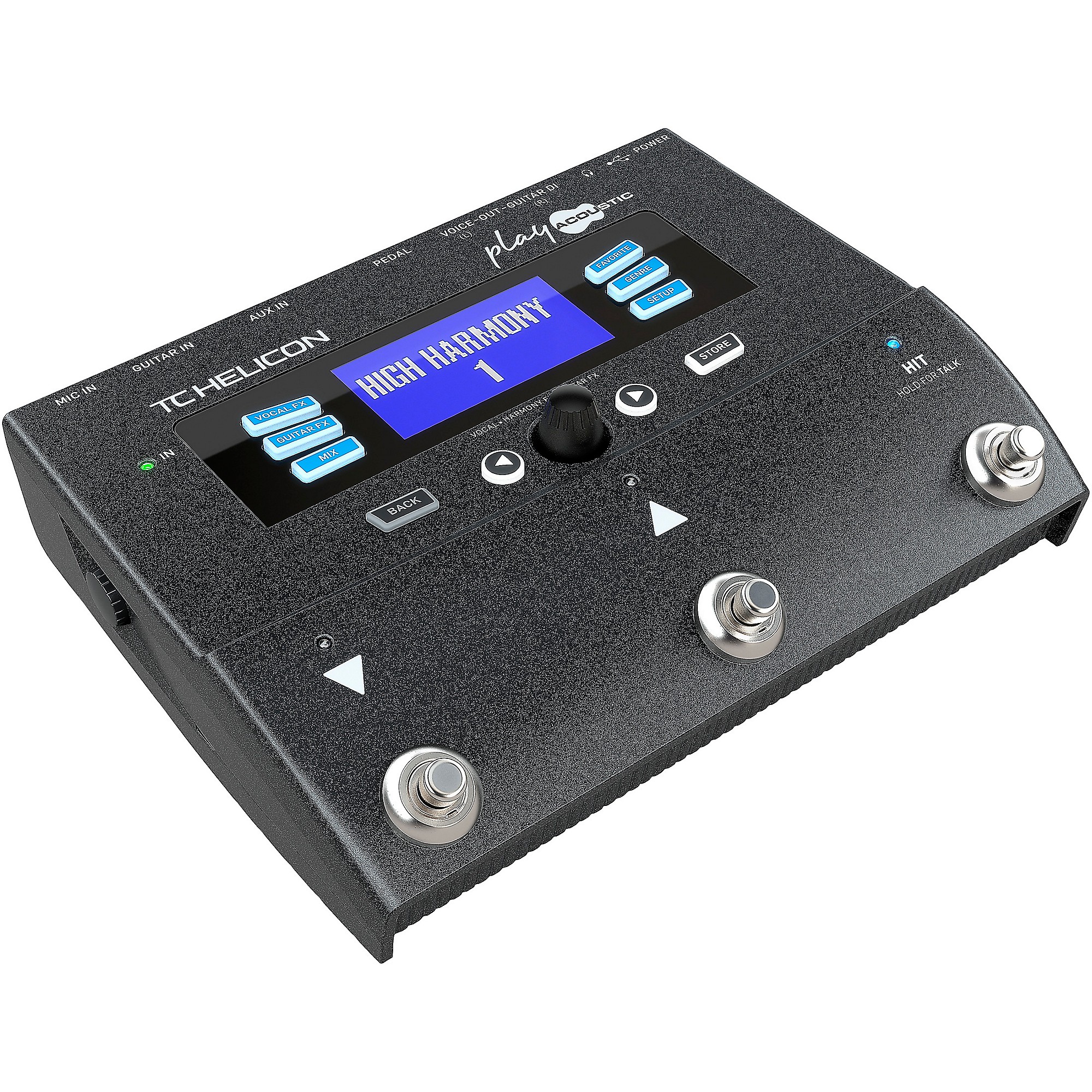 TC Helicon Play Acoustic Vocal and Guitar Effects Pedal | Music & Arts