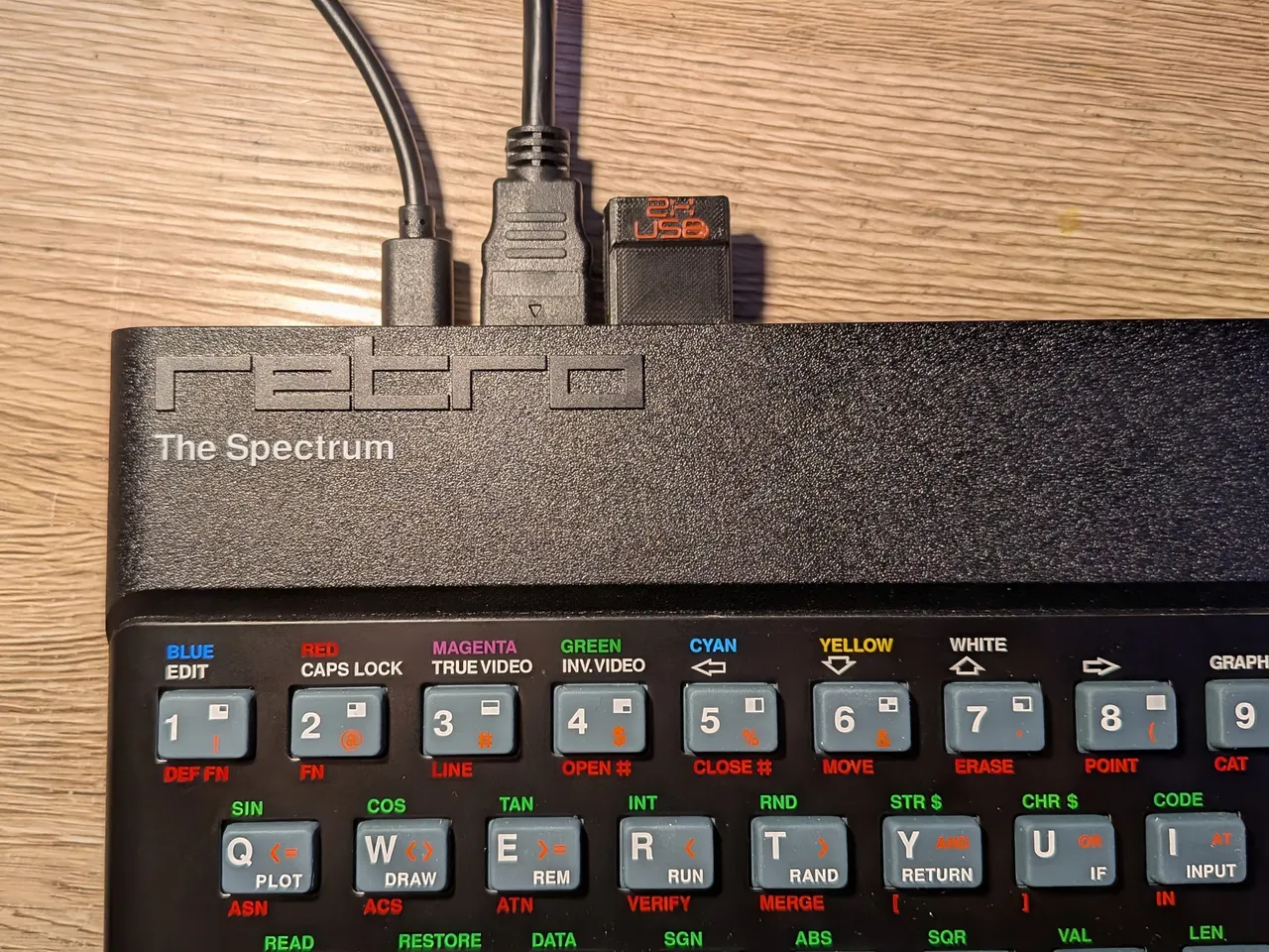 ZX USB - Mini ZX Spectrum Microdrive USB Case by EBD Design Studio