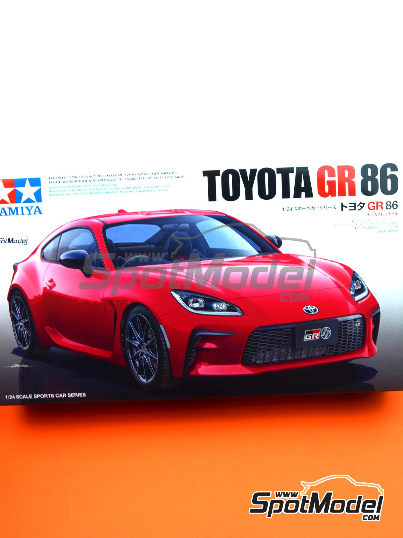 Tamiya 24361: Car scale model kit 1/24 scale - Toyota GR86 (ref