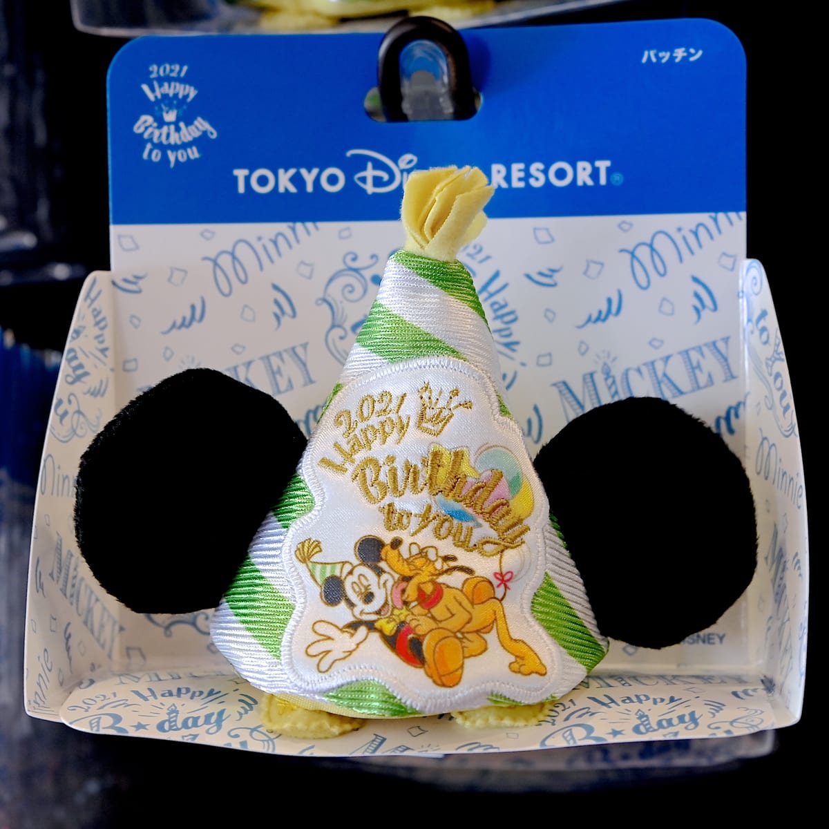 愛犬プルートもお祝い！東京ディズニーランド ミッキー＆ミニー2021お