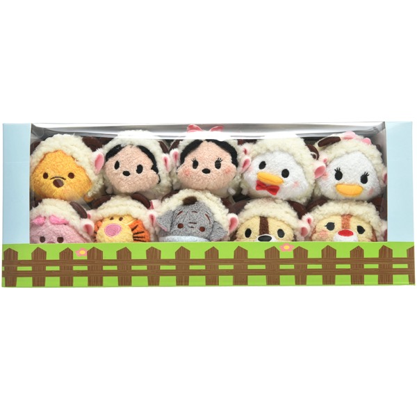 干支のひつじに変身☆TSUMTSUM(ツムツム)ぬいぐるみヒツジシリーズ -