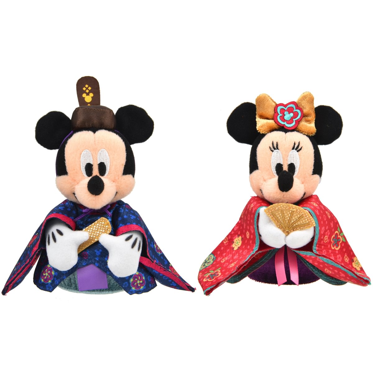 ミッキーとミニーの着物がきれい☆ディズニーランドひなまつり2016