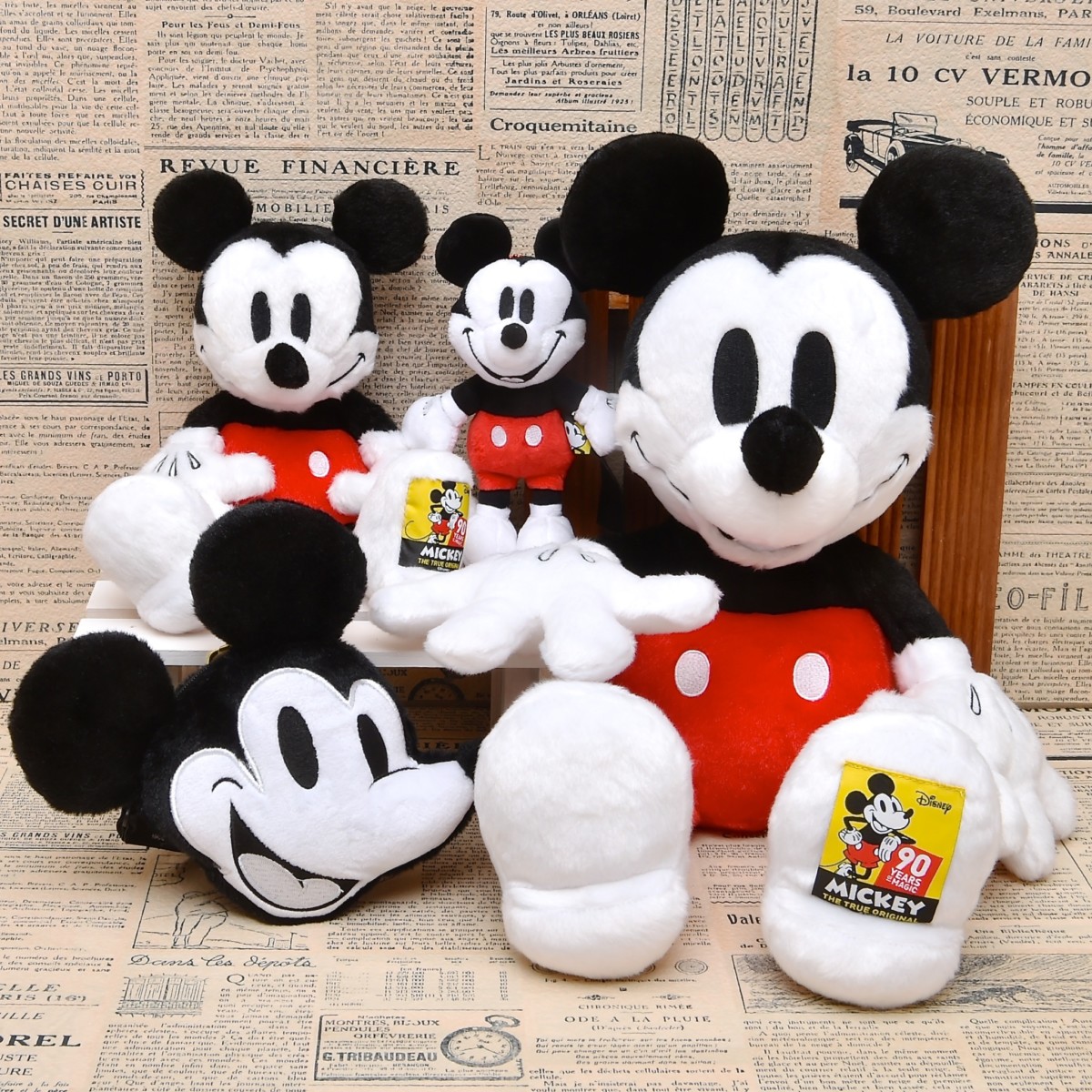 クラシックなぬいぐるみがかわいい！タカラトミーアーツ「ミッキー