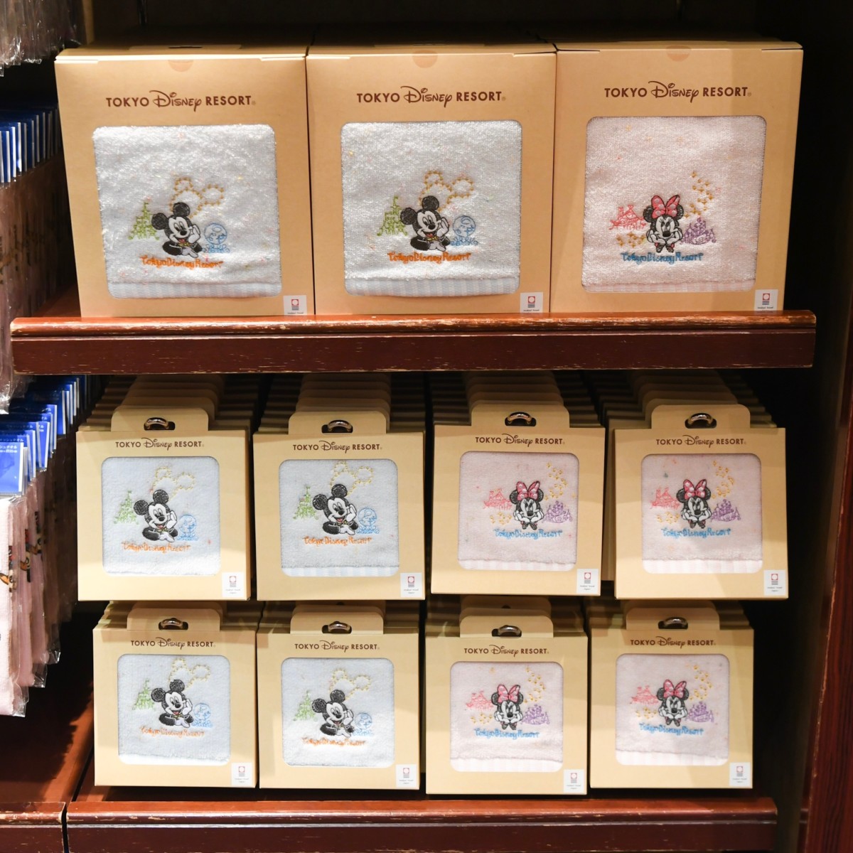 ミッキー・ミニーデザイン！東京ディズニーランド 今治タオル -