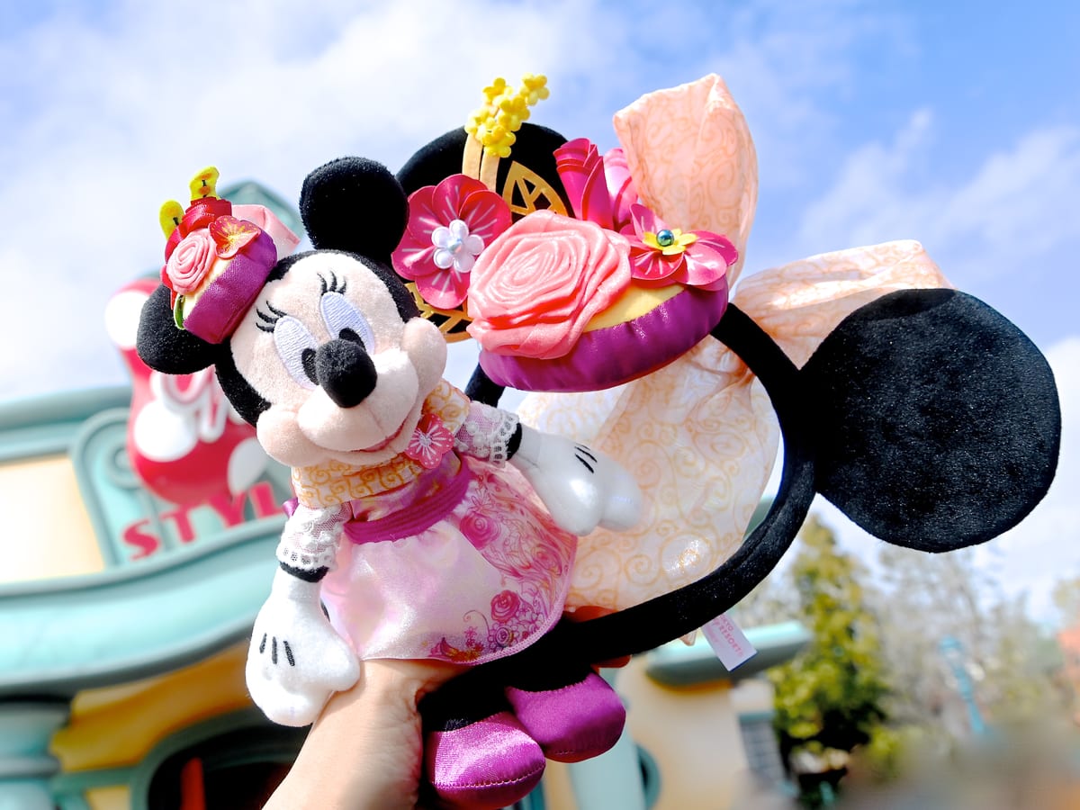 春コスチュームのミニーマウス！東京ディズニーランド「ミニーの