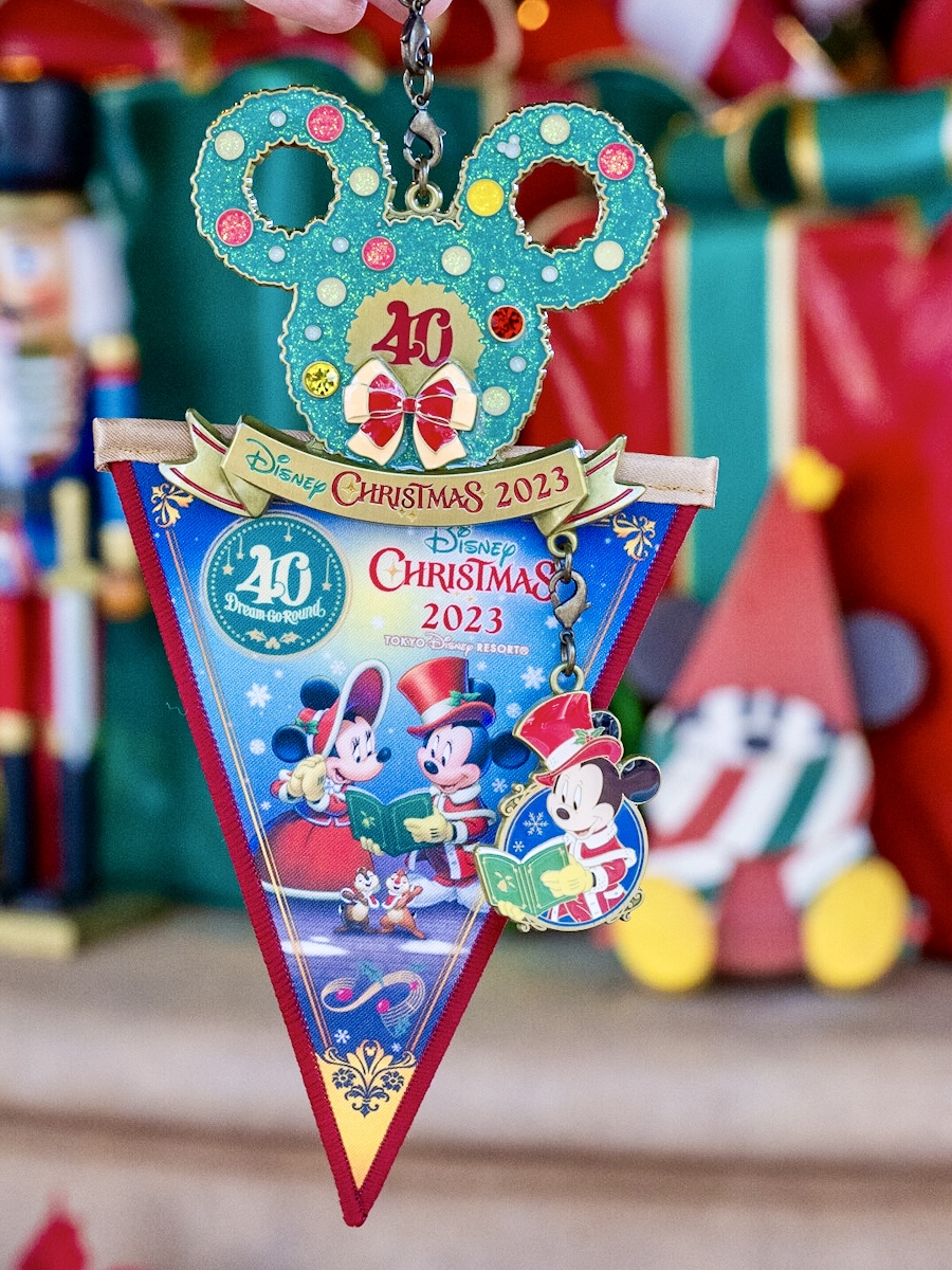 ディズニー・クリスマス2023”デザイン！「東京ディズニーリゾート40