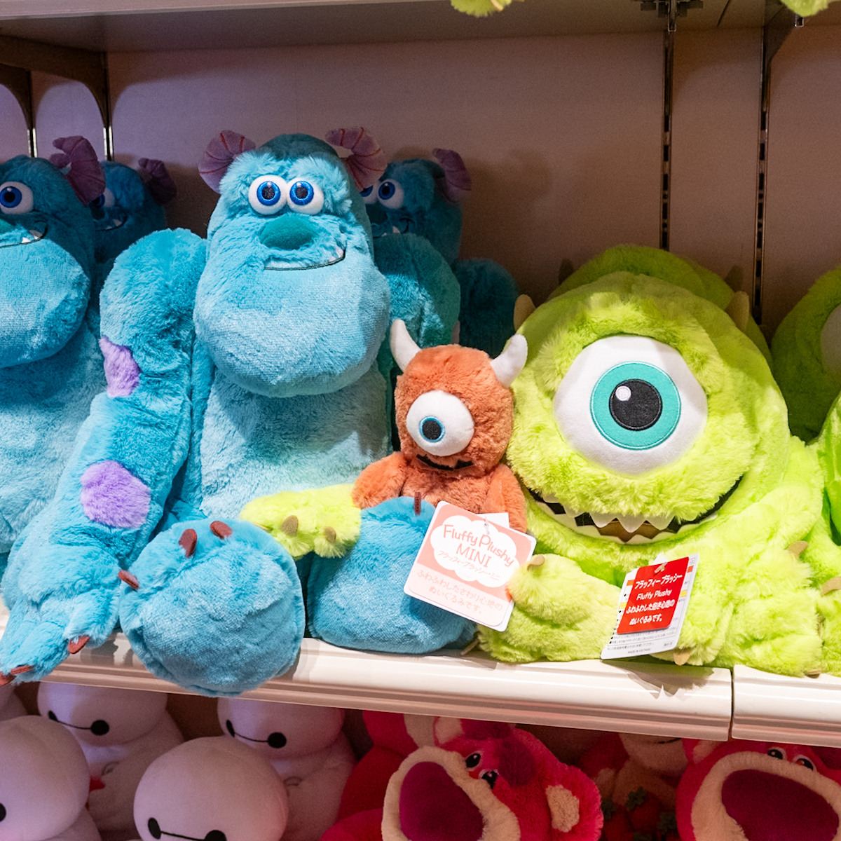 サリー、マイク・ワゾウスキ、リトル・マイキー！東京ディズニー