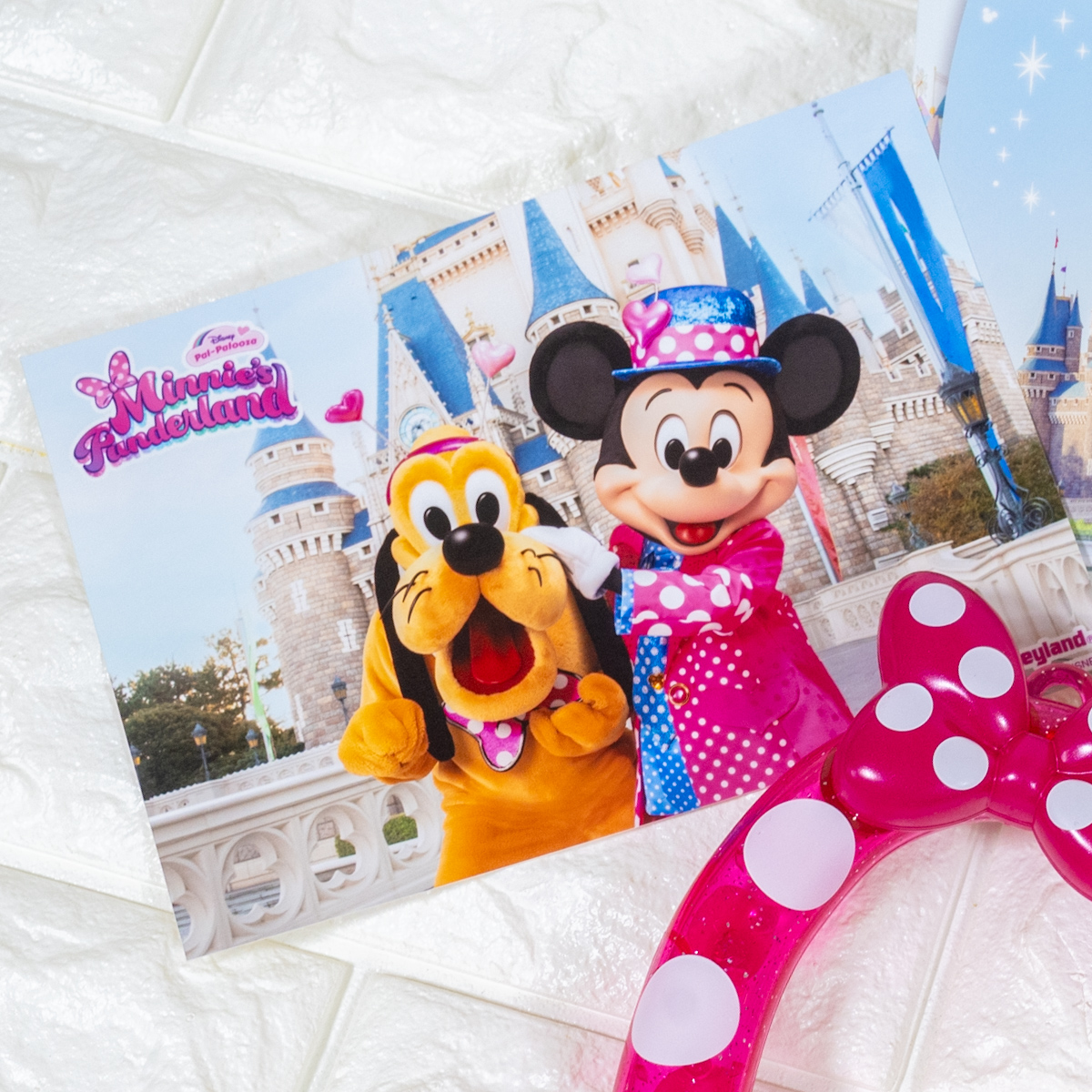 ミッキー&ミニー&プルートの写真付き！東京ディズニーランド