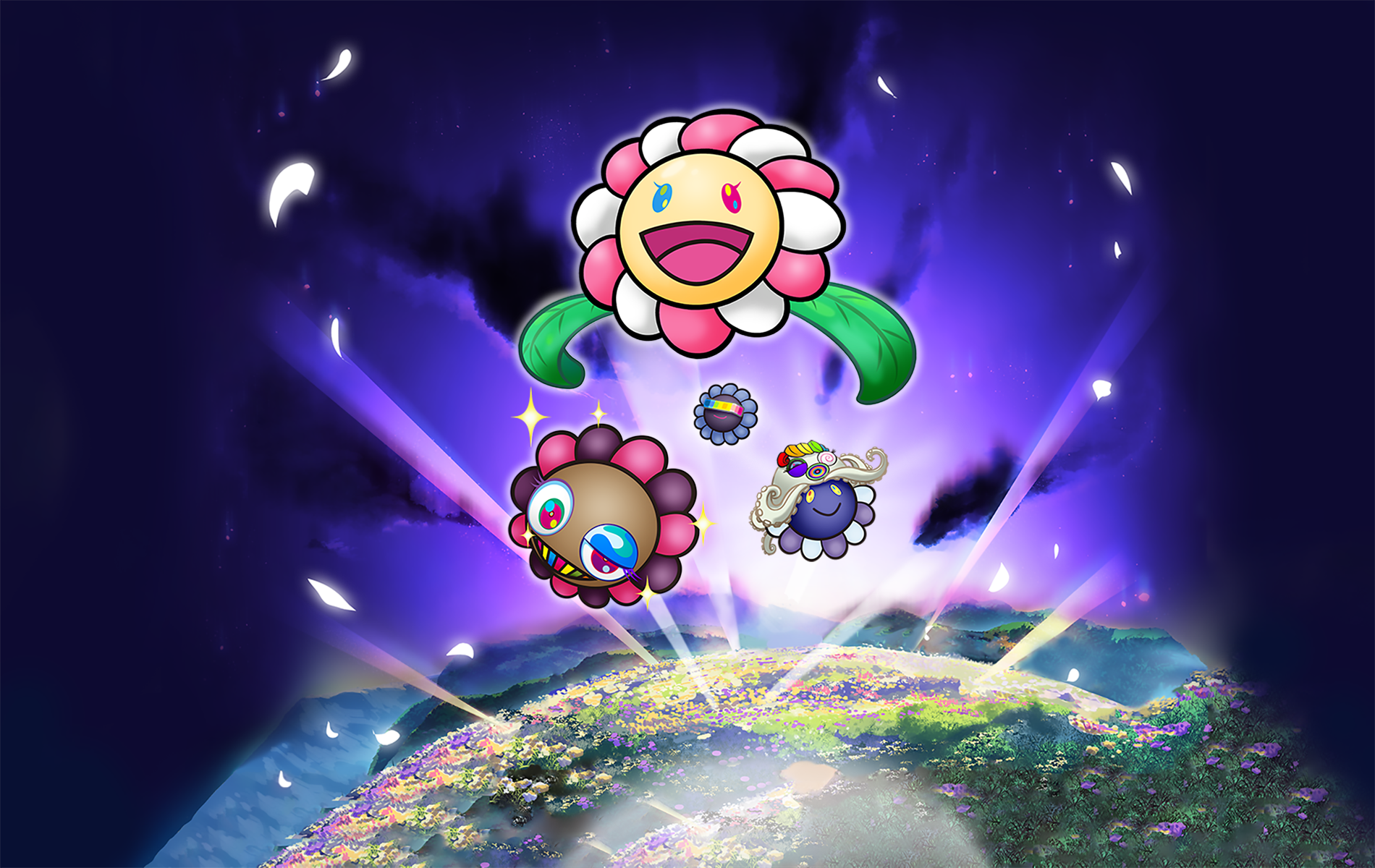 108 Flowers Revised | Murakami.Flowers Collectible Trading Card