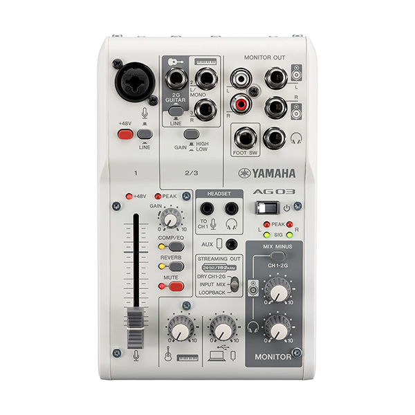 AG03で機材初心者でもPC/スマホ配信!! 接続方法とは | DJ機材/PCDJ