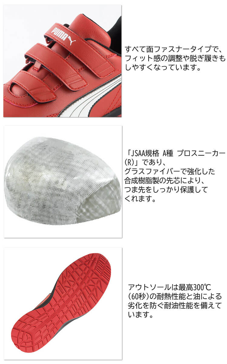 安全靴 PUMA プーマ セーフティーシューズ ライダー2.0ミッド 63.352