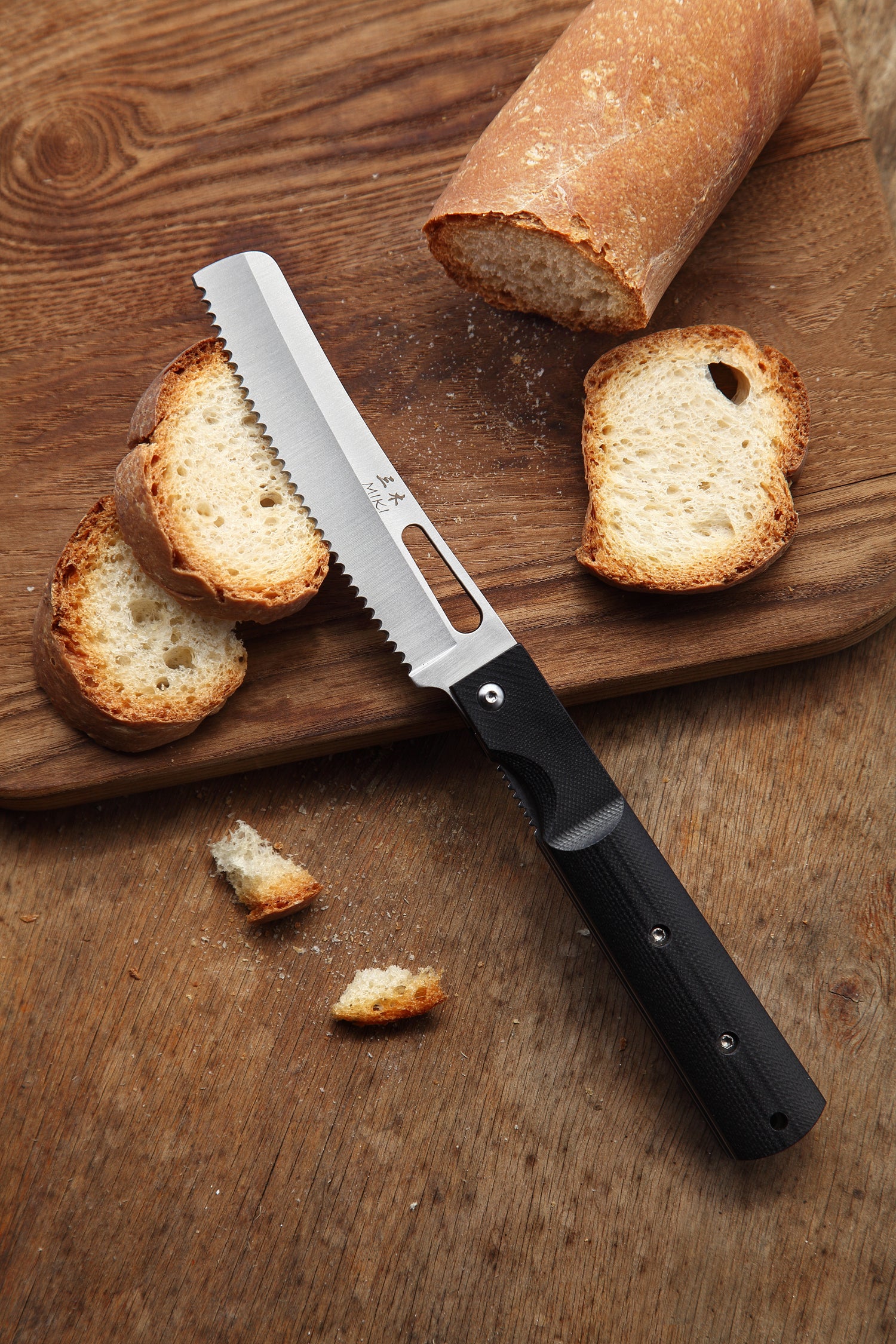 Miki 4 piece set 440A Stainless Steel Blade Japanese Kitchen Chef