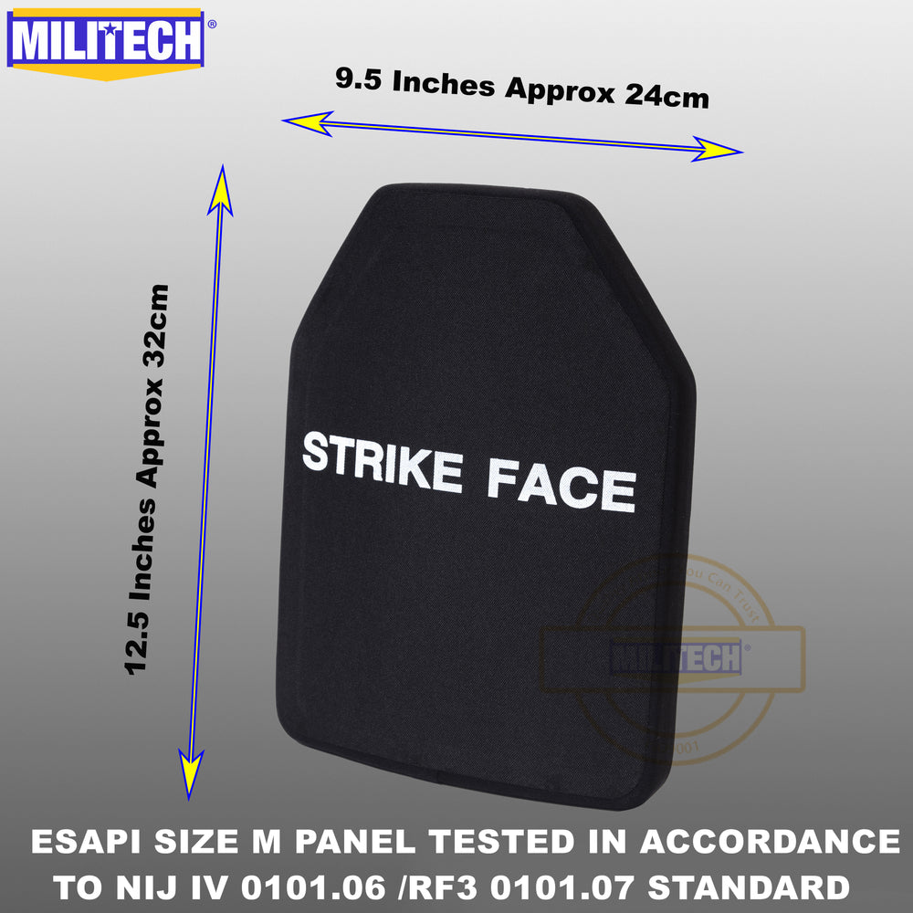 MILITECH® NIJ IV 0101.06 / RF3 0101.07 ESAPI Sized Ballistic