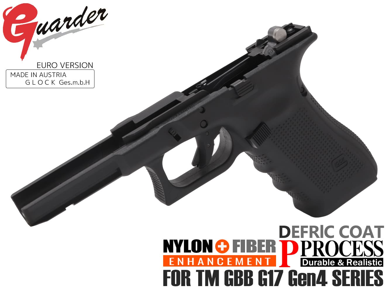 GUARDER GLOCK Gen.4 オリジナルフレーム US Ver w/スチール強化