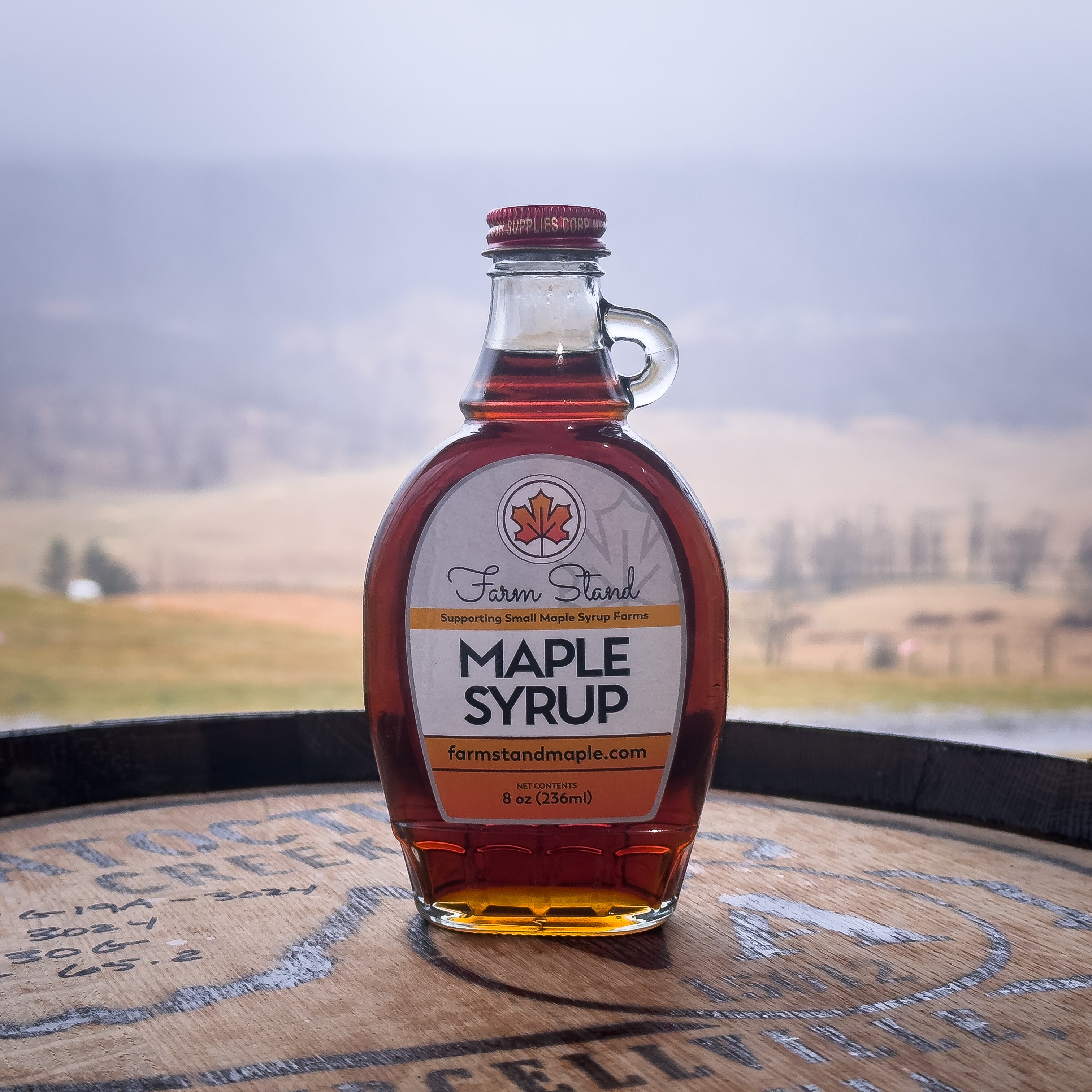 8 oz Farmstand Maple Flask – Mill Gap Farms