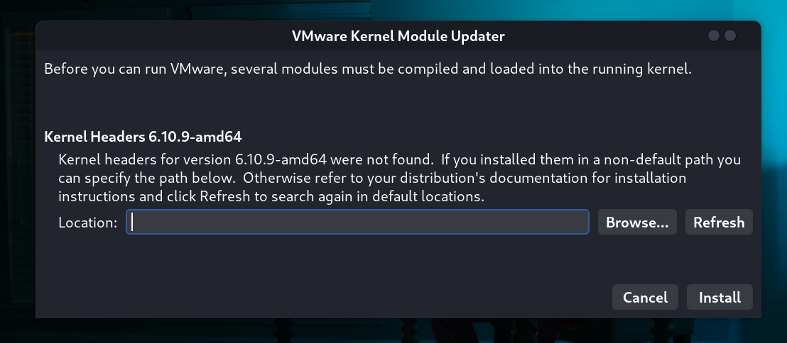 Fixing VMware Kernel Module Updater Issue on Linux | by Pine