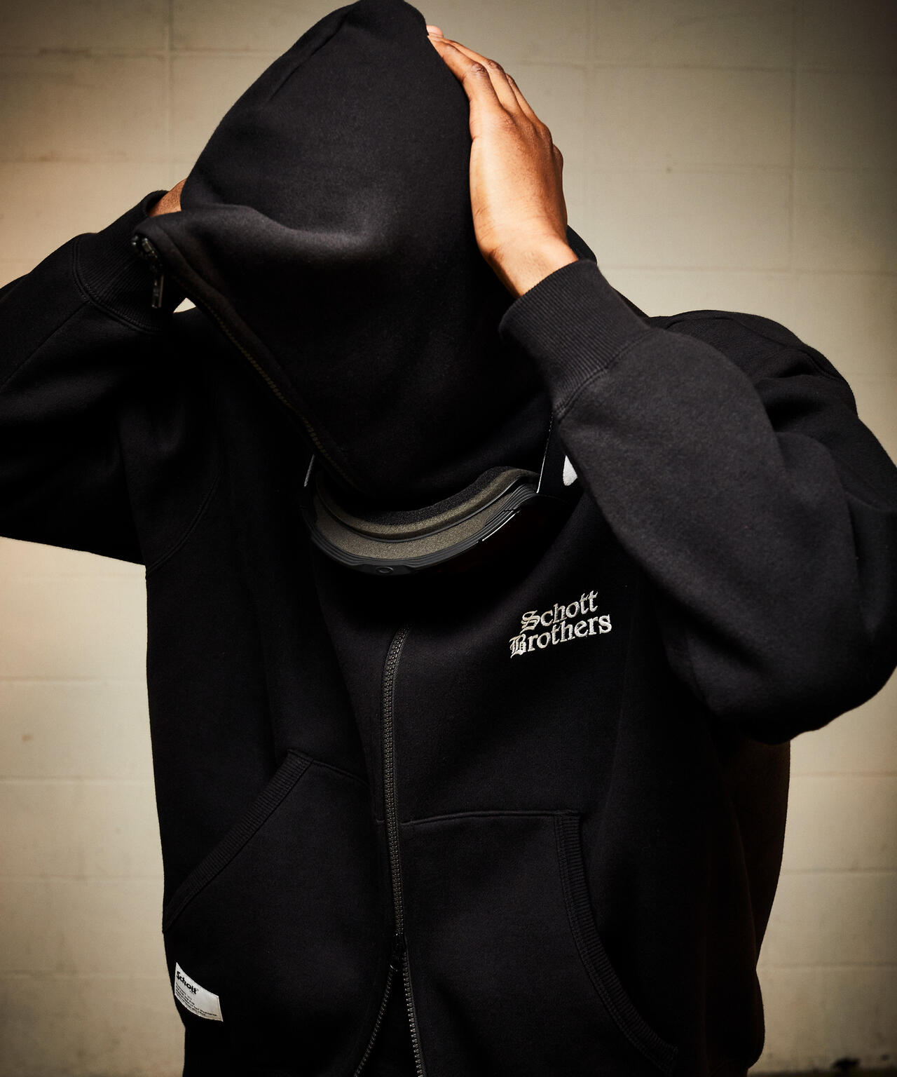B.S. ZIP HOODED SWEAT/ブラックシープ フルジップ スウェット