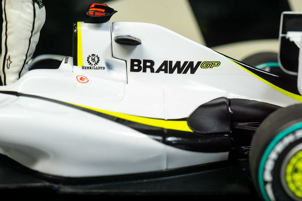MINICHAMPS BRAWN GP BGP001 J. Button Winner Australian GP 2009