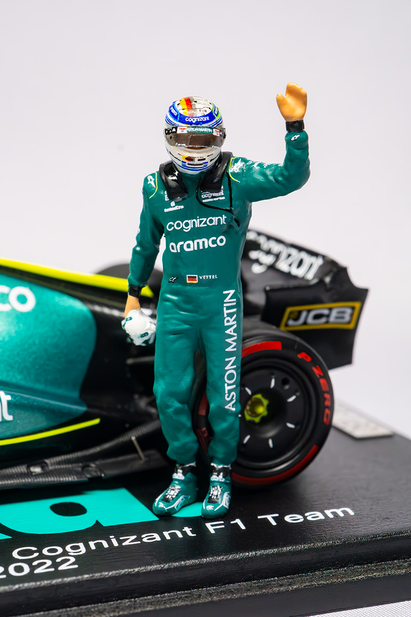 ポストホビー別注 Spark Aston Martin AMR22 S. Vettel Japanese GP