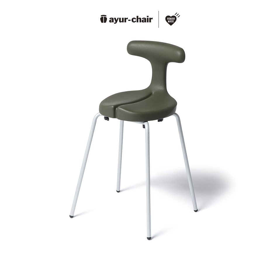 前回はたった6分で完売」健康イスのayur-chairとHUMAN MADEのコラボ第2