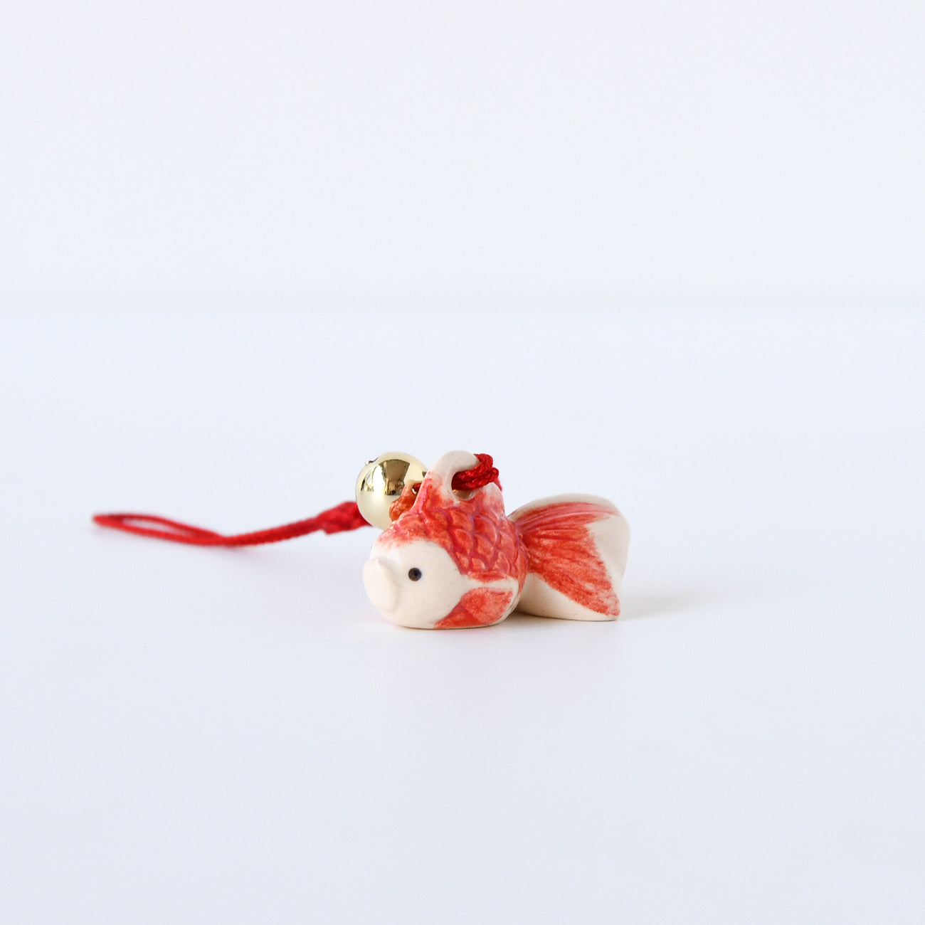 京陶人形 根付 金魚 / no.0547 | 京都の伝統工芸品の通販サイト