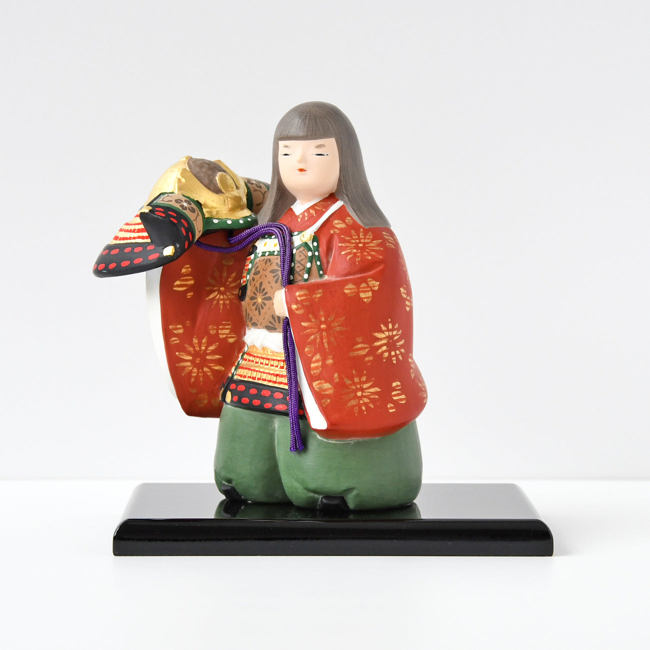 京陶人形 稚児初陣 / 小田益 | 京都の伝統工芸品の通販サイト – MOCAD