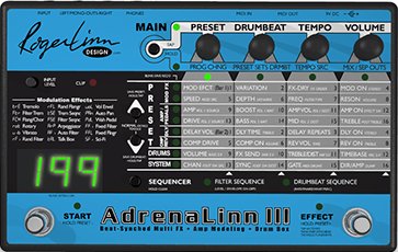 Roger Linn Adrenalinn 3 - Pedal on ModularGrid