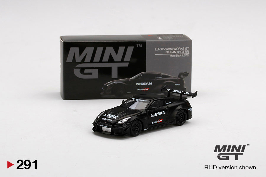 291 - LB-Silhouette WORKS GT NISSAN 35GT-RR Ver.2 (Matt Black