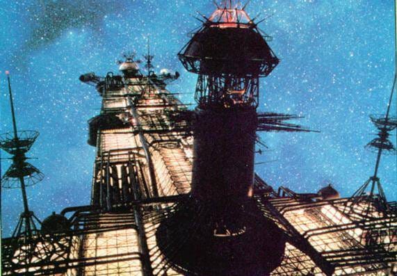 Cygnus Studio Model from Disney's The Black Hole - Modelers