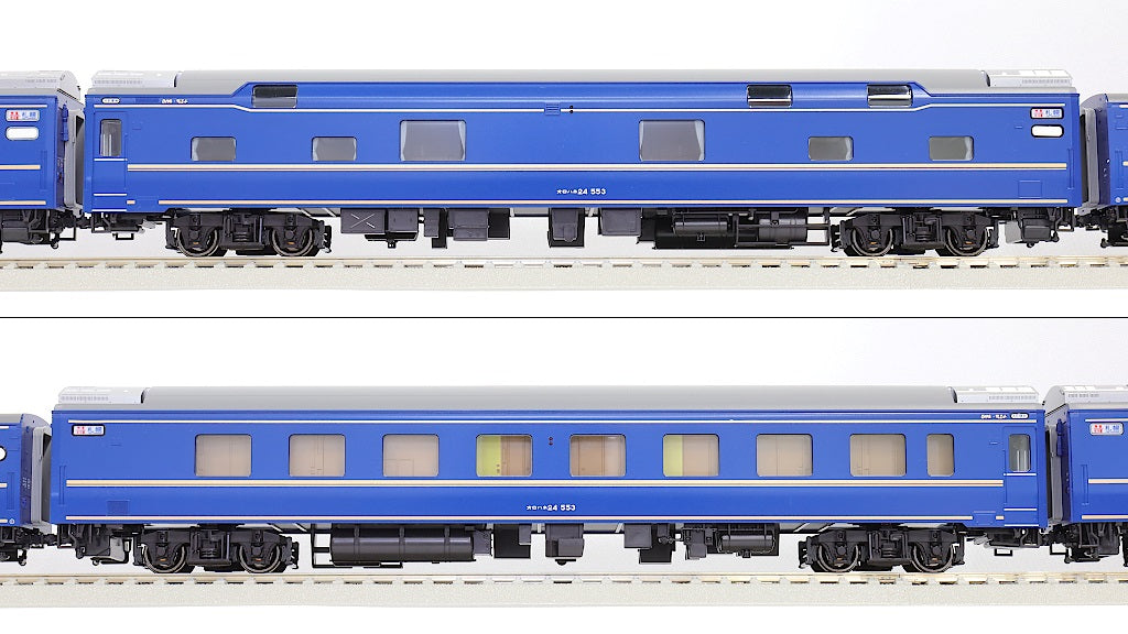 KATO [3-515] 24系 寝台特急北斗星 4両基本セット (1:80 16.5mm/HO