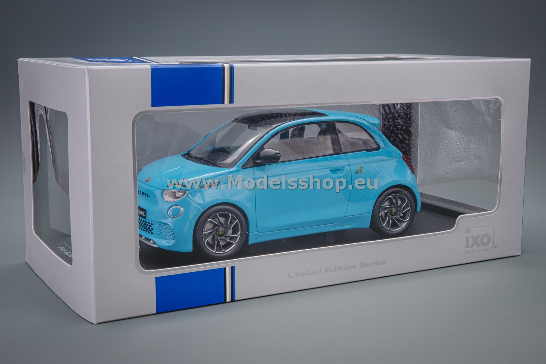 MCG18499 Fiat 500e Abarth, 2024 /light blue/