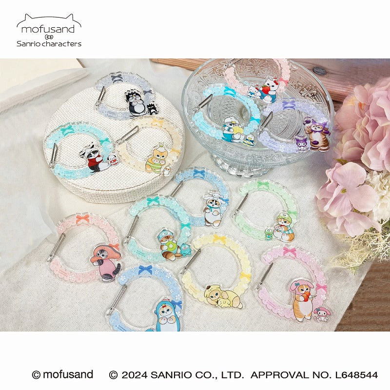 mofusand×サンリオキャラクターズ カラビナアクセサリー(ポチャッコ