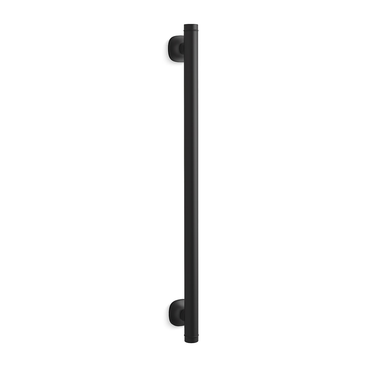 KOHLER Ealing 24-in Matte Black Wall Mount ADA Compliant Grab Bar