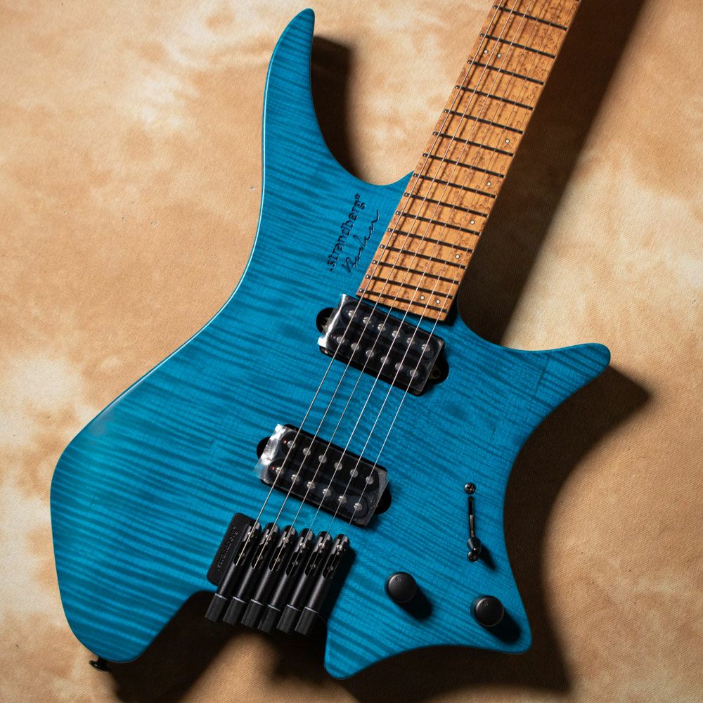 strandberg/Boden Original 6 (Blue/Maple) w/Suhr Humbucker P.U