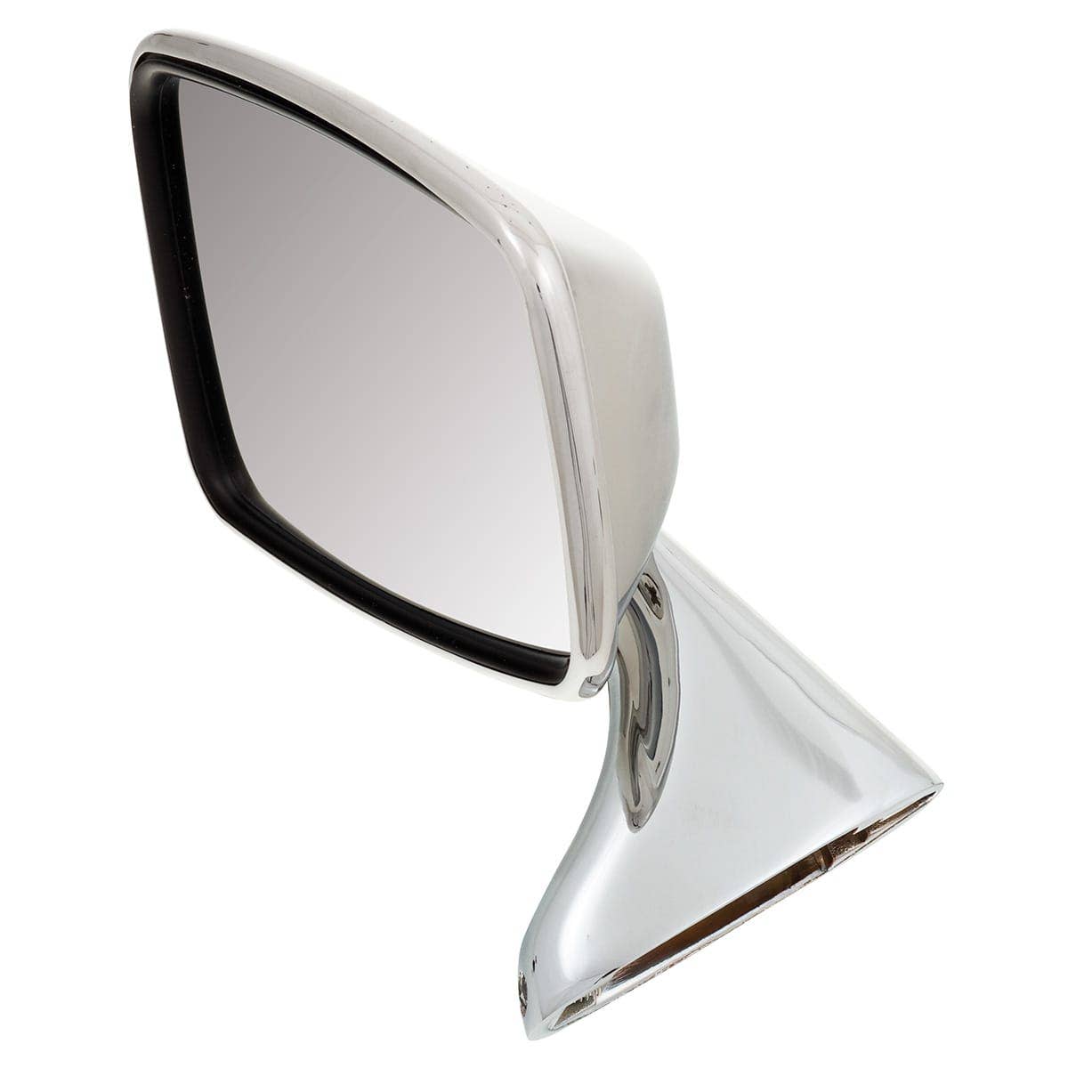 DOOR MIRROR, stainless steel, left, convex, TEX brand | Moss Motors