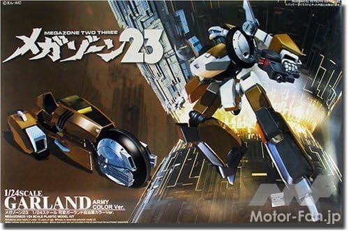 バイク免許で操縦できる!? バイクが人型ロボに変形する『メガゾーン23