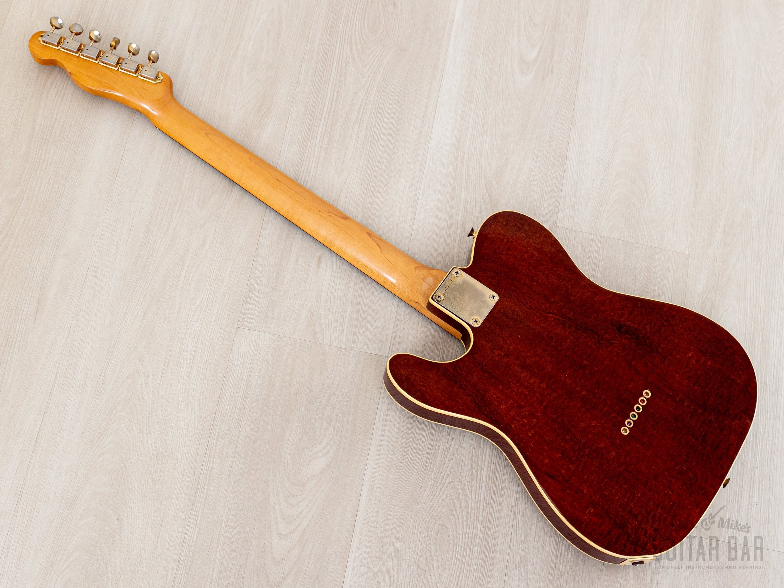 1984 Tokai Breezysound TTE60 TM T-Style Custom Vintage Guitar Tortoise