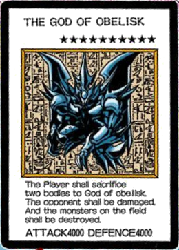 The God of the Obelisk - Yugipedia