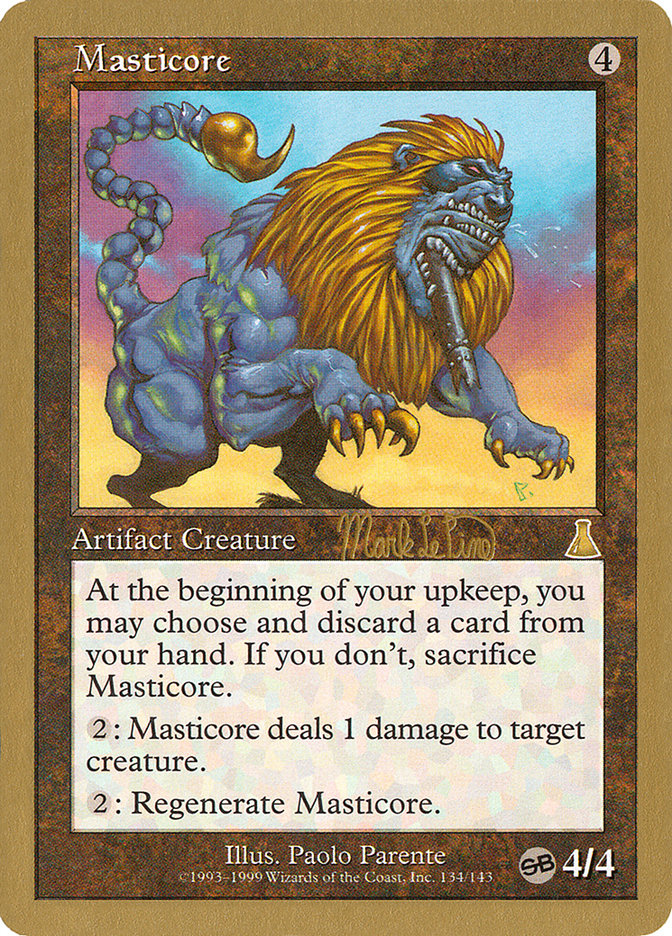 Mark Le Pine - Sped Red - World Championship Decks 1999 World