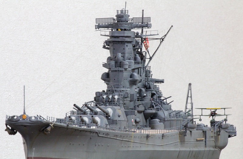 戦艦 大和 1/200 徹底ディティールアップ製作記 ニチモ NICHIMO 日本