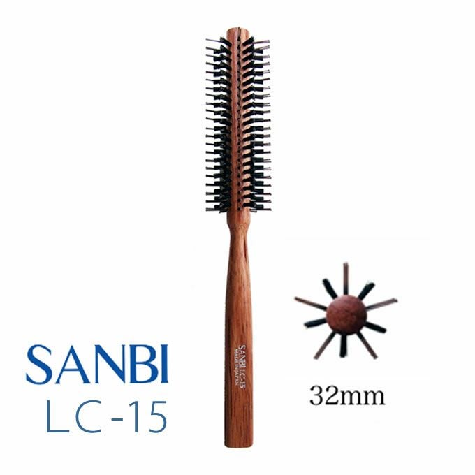 SANBI サンビー工業 ロールブラシ LC-15｜美容室専売品のナカノザ